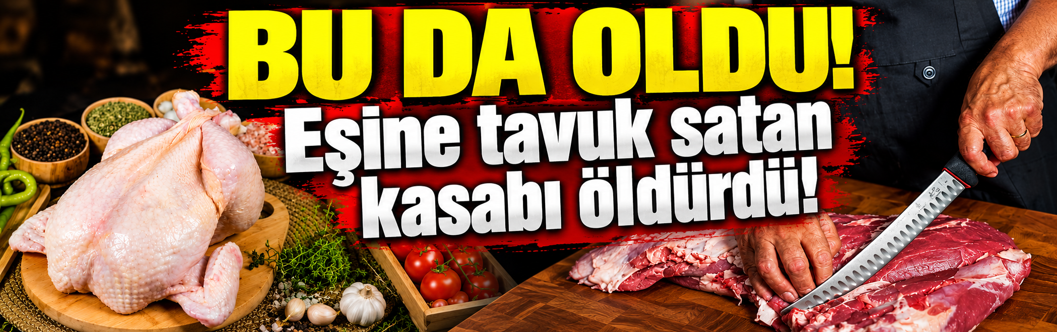Boşanma aşamasındaki eşine tavuk satan kasabı öldürdü