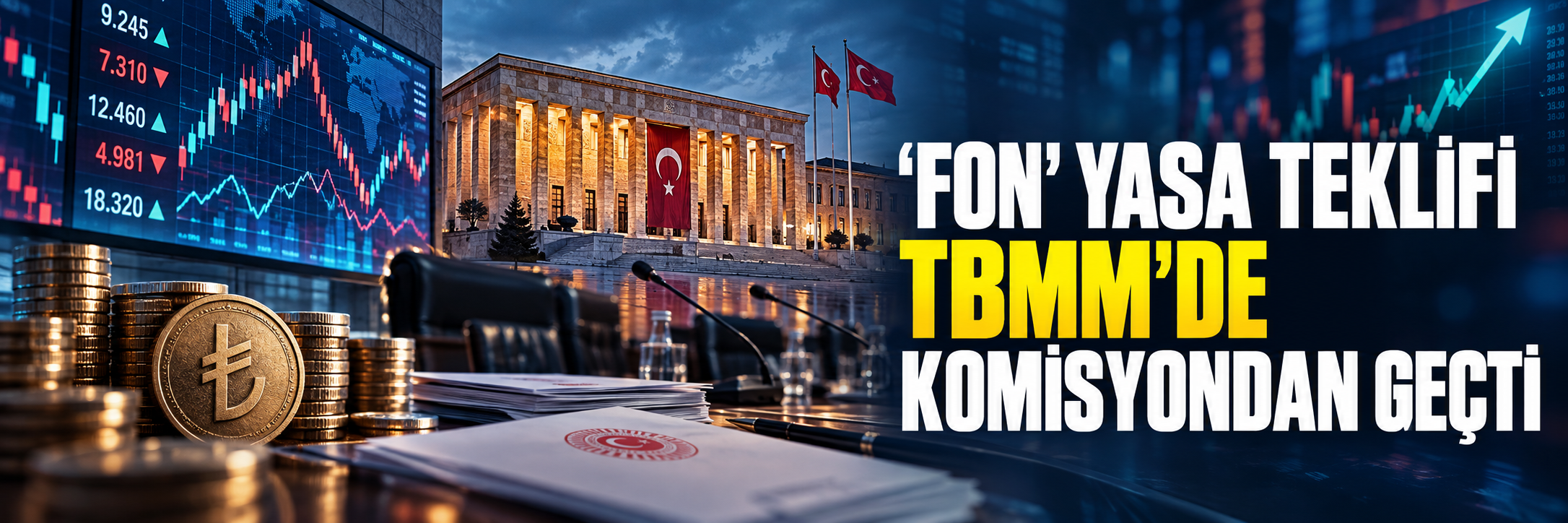 'Fon' yasa teklifi TBMM'de komisyondan geçti