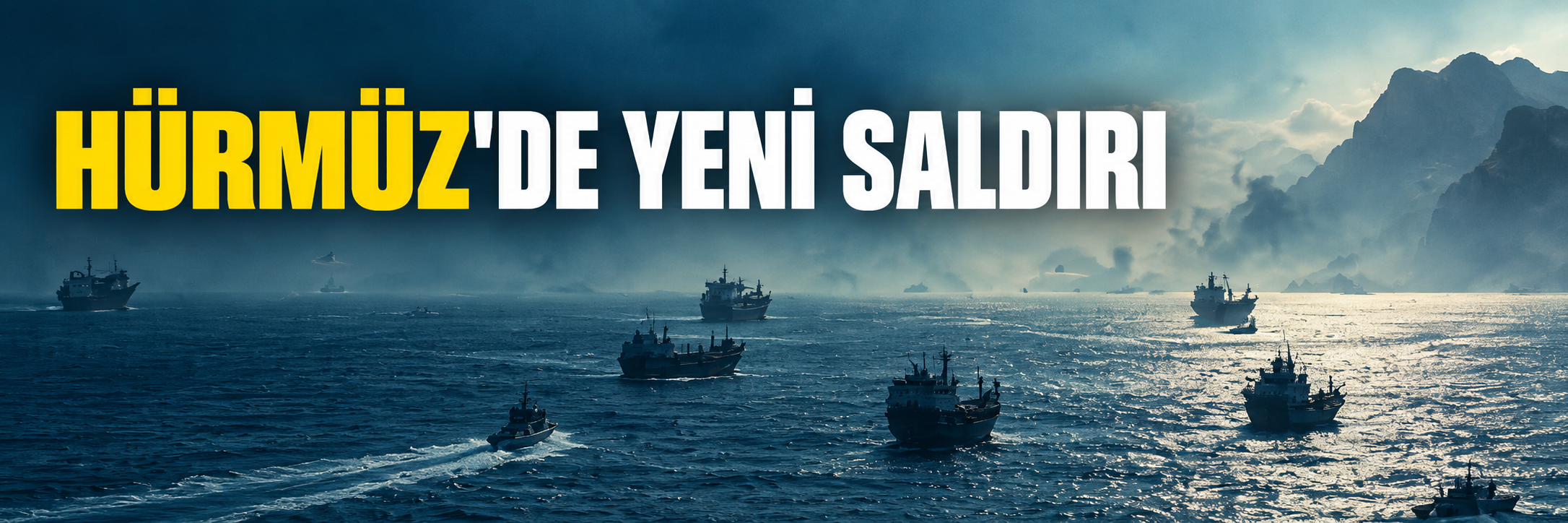 Hürmüz Boğazı'nda bir tanker kaynağı bilinmeyen mühimmatla vuruldu
