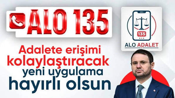 Bakan Gürlek'ten, 'Alo Adalet 135' paylaşımı