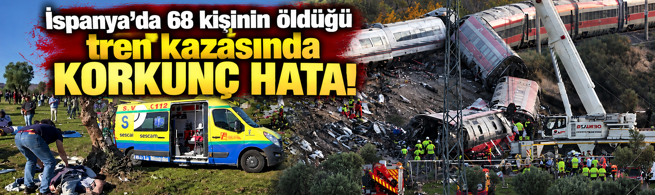 İspanya’daki tren kazasında korkunç hata