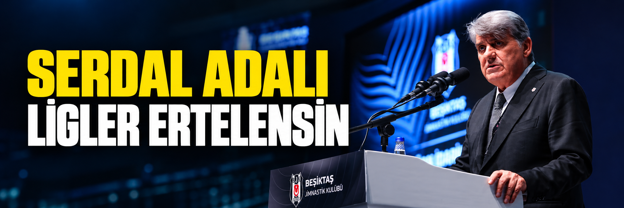 Serdal Adalı: Ligler ertelensin
